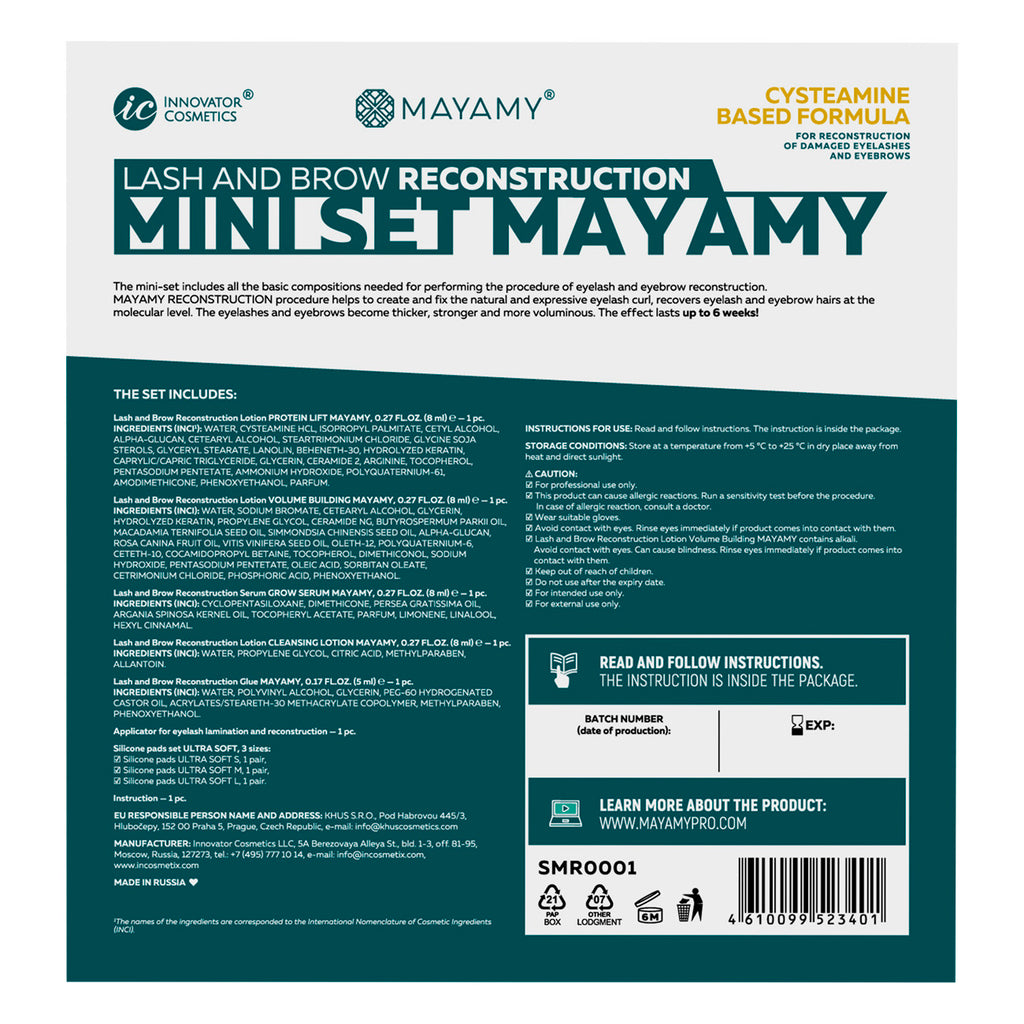 Mayamy Mini Lash & Brow Protein Reconstruction Kit