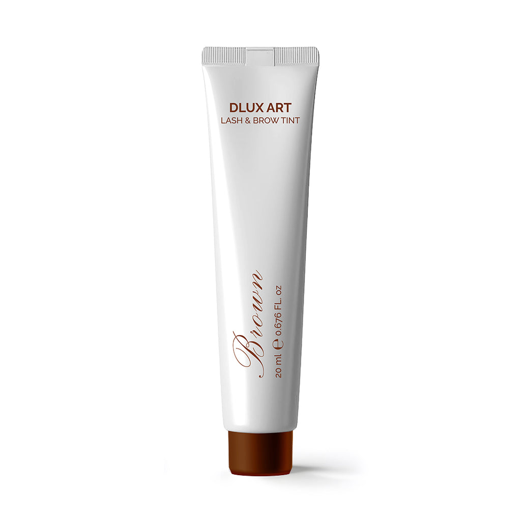 DLUX ART Lash & Brow Tint Brown - Tinte para cejas