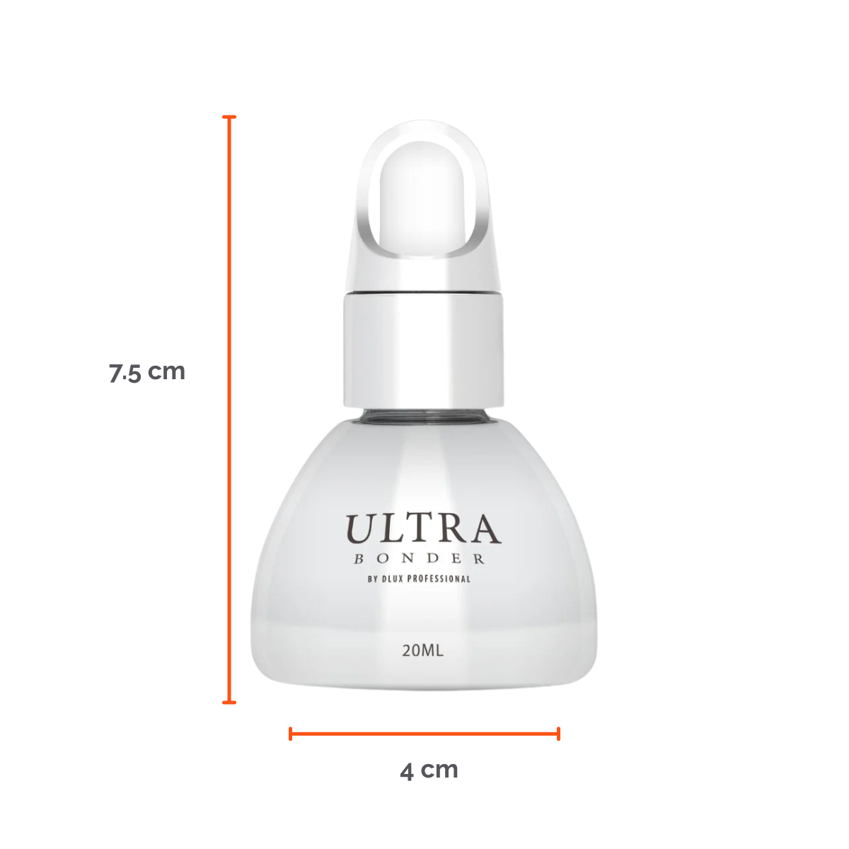 Ultra Bonder DLUX Professional bond sealant extensión pestañas retención prolongada bajo humo secado rápido flexible ojos sensibles