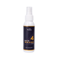 Frasco de 100 ml de solvente BrowXenna Wax Solvent #4, solución rápida para eliminar residuos de cera sólida tras la depilación, ideal para acabados impecables en estudios profesionales.