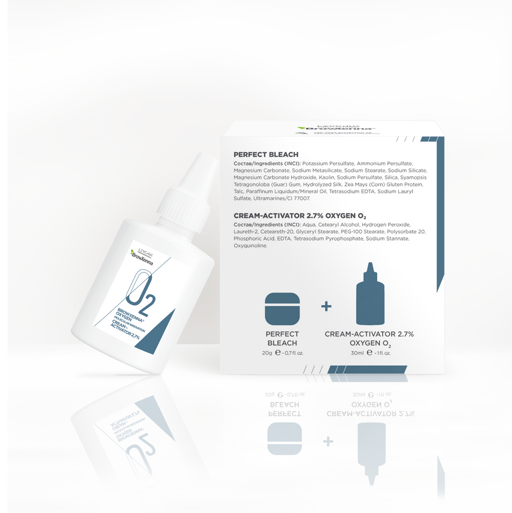 Set Profesional de Decoloración Perfect Bleach de BrowXenna®