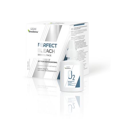 Set Profesional de Decoloración Perfect Bleach de BrowXenna®