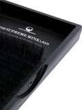Flat Lash Dlux Professional extensiones de pestañas base plana negro profundo alta gama