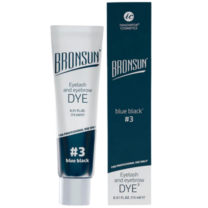 Cejas y pestañas teñidas con BRONSUN Gel Dye - Efecto henna duradero hasta 7 semanas.