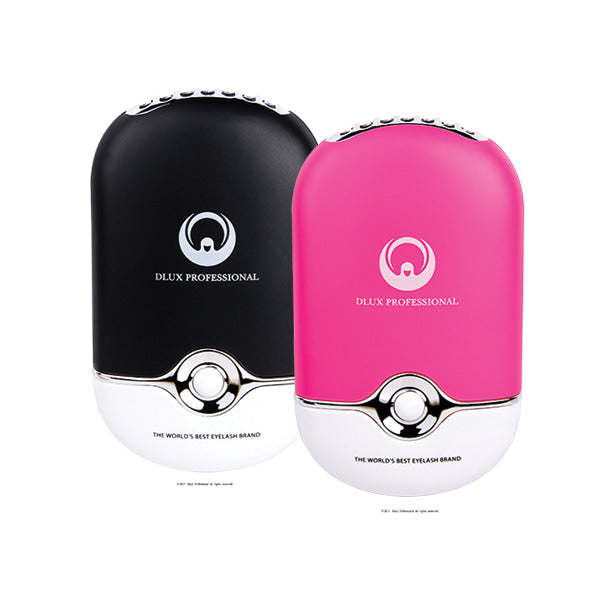 Mini Fan Dlux Professional ventilador USB portátil para curado adhesivo de extensiones de pestañas
