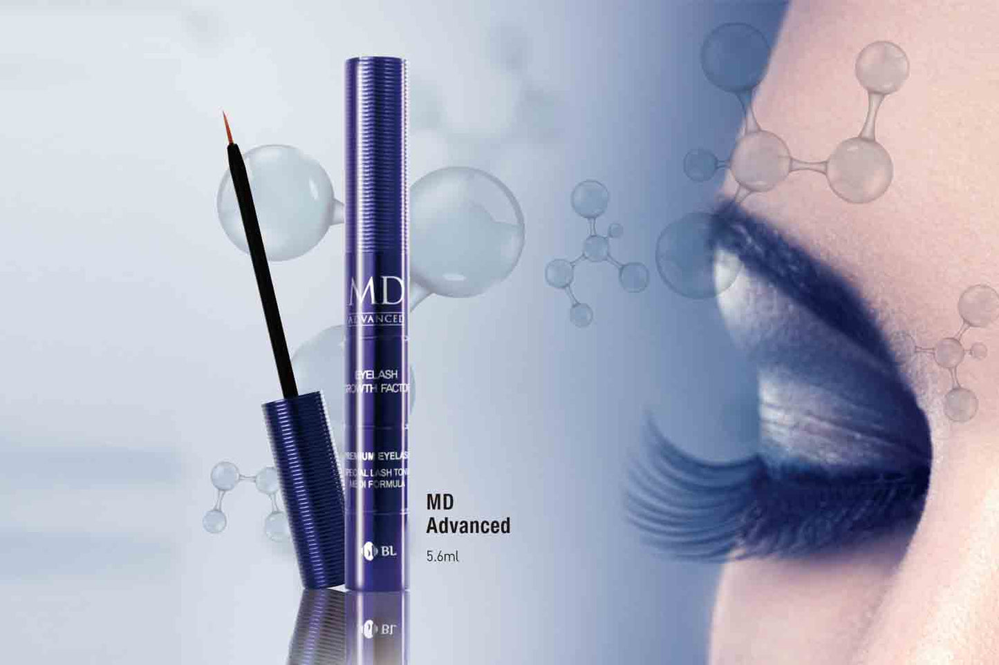 MD Advanced: Suero Avanzado para el Crecimiento de Pestañas BL Lashes®